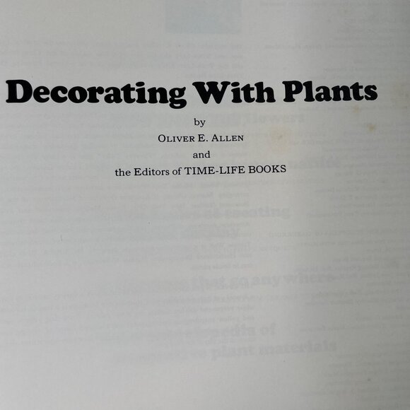 How to Decorate With Plants Time Life Encyclopedia of Gardening 1978 u - Picture 7 of 12